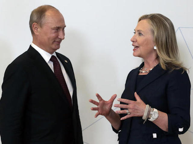 Russian television portrayed Clinton as an enemy during DNC