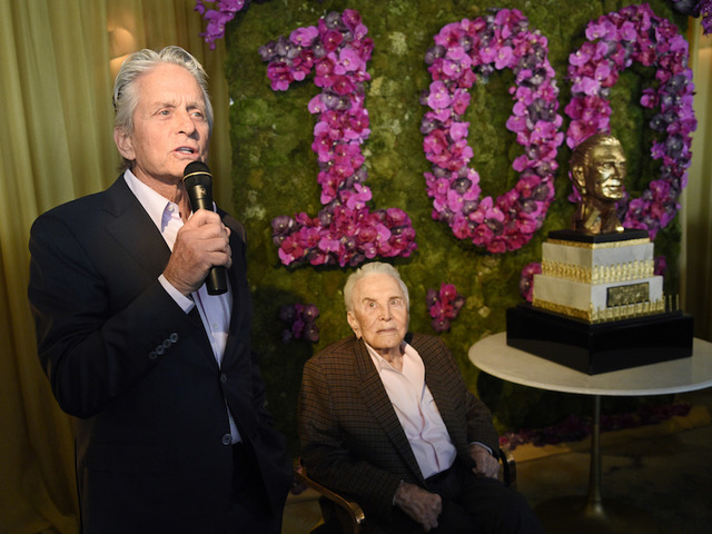 Kirk Douglas celebrates 100th birthday with star-studded Hollywood party