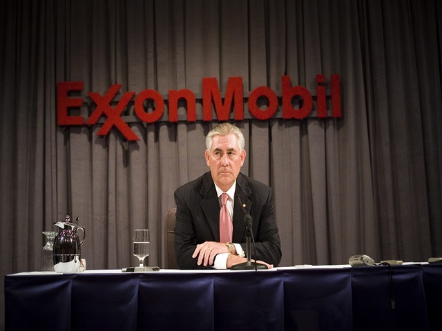 Trump to tap ExxonMobil CEO Tillerson for secretary of state, sources say