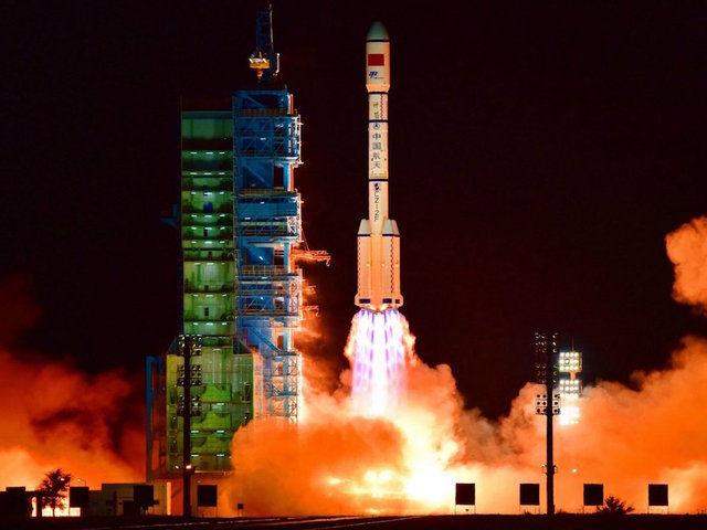 Chinese Satellite Tiangong-1 Falls In Pacific Oceon