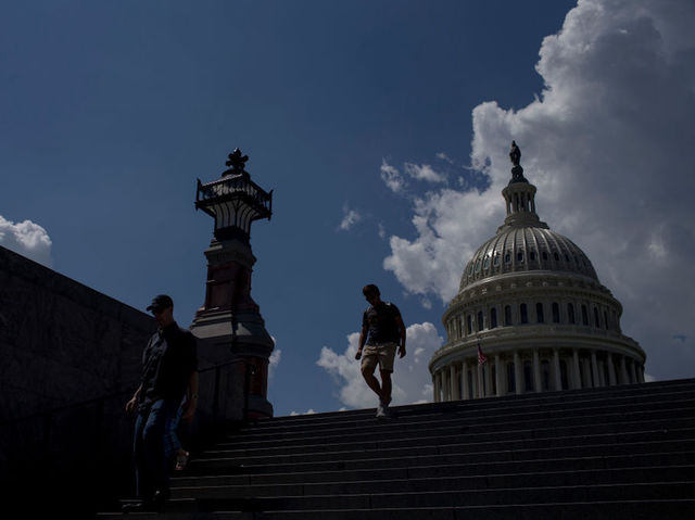 Congressman uses old auctioneer skills to drown out protester during hearing