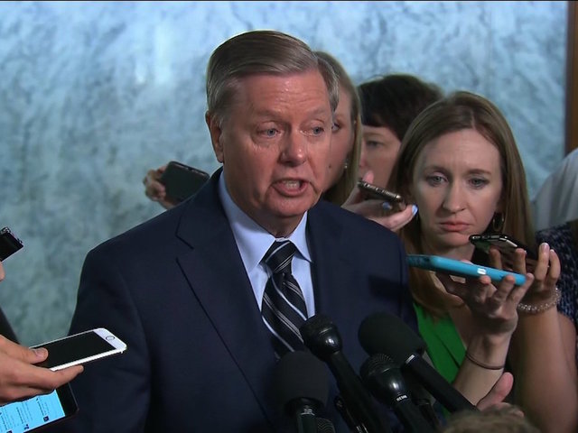 Lindsey Graham angrily accuses Democrats of aiming to 'destroy' Kavanaugh's life