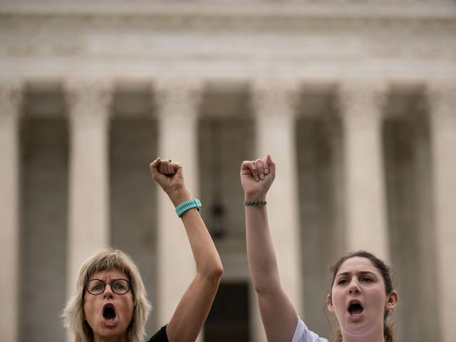 Photos: Protesters gather to oppose Kavanaugh confirmation