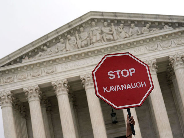 Anti-Kavanaugh protesters dragged from Senate gallery during vote